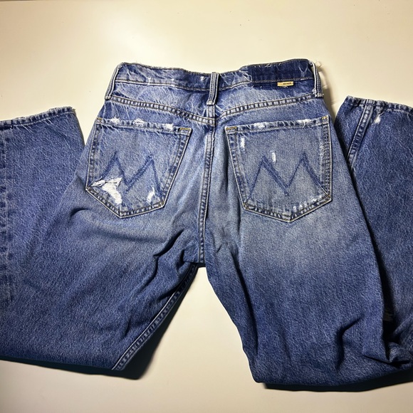 MOTHER Denim Superior The Tomcat Ankle Take Me Even Higher 26 Rainbow - Picture 7 of 9